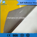 Glossy lamination 1.52*50m 9mic 450g Paper grey glue self adhesive vinyl roll for Indoors print